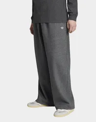 Mens Pantaloni Del Trifoglio Essentials Melange Oversize Con Orlo Aperto - Grigio, grigio grigio Uomo taglia XS