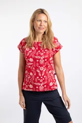 Paw Paw Womens Printed Jersey T-Shirt - - Size: 22