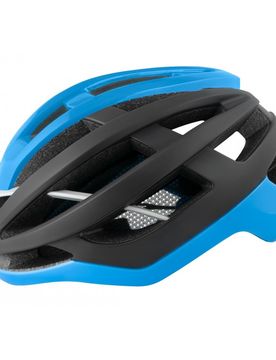 Casco bici da strada road Lynx nero blu opaco
