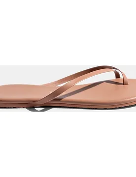 Sandalias de mujer en piel planas - Tkees - FashionsVida