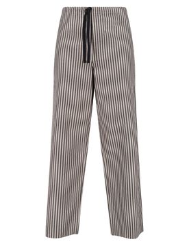 Cotton Tapered Trousers