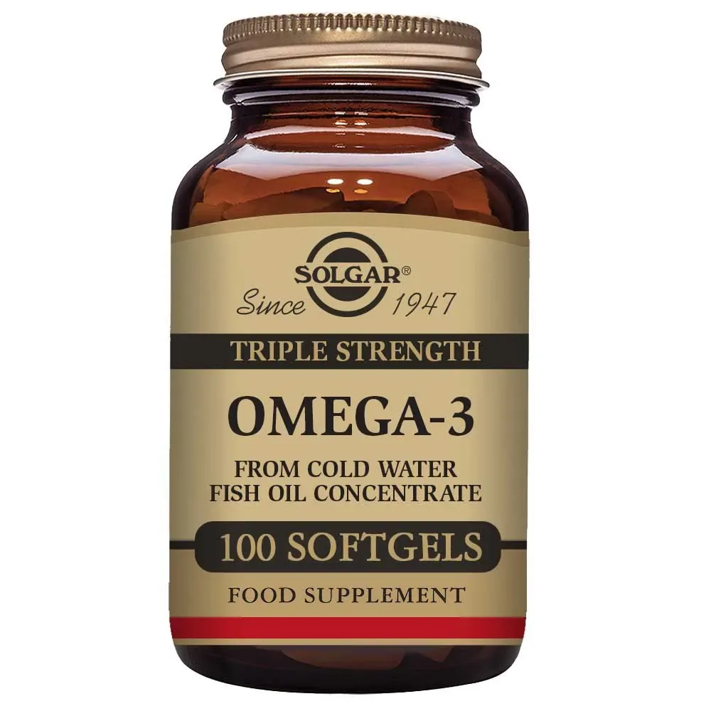 Oméga-3 Triple Force 100 Unités - Solgar - FashionsVida