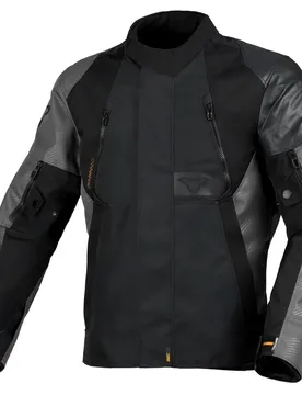 Giacca moto Entrity Grigio / Nero taglia 3XL - Macna - FashionsVida
