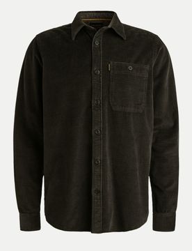 Overshirt mit Waffelstruktur Schwarz XL