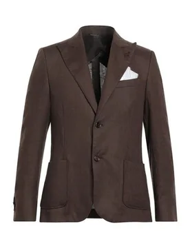 Blazer Herren Dunkelbraun 44,46,48,50 Herren - GREY DANIELE ALESSANDRINI - FashionsVida