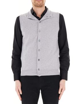 Gilet in lana GRIGIO CHIARO 52