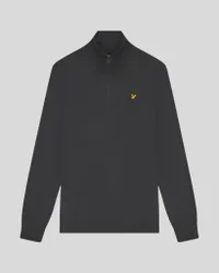 Men's Loopback 1/4 Zip Sweatshirt Plus in Gunmetal
