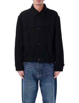 Nyle Crinkle Denim Jacket
