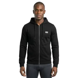 Felpa Con Zip Mmfl00892-fa150168 Black M
