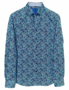Shirt, B.Down, 1/1, male - S - FashionsVida