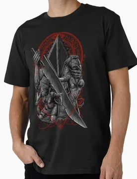Pyramid head 0430 Silent Hill Horror Graphic Tee Unisex Short Sleeve Gift t Shirt 100% cotton printed Clothes All size top S-6XL - Aliexpress - FashionsVida