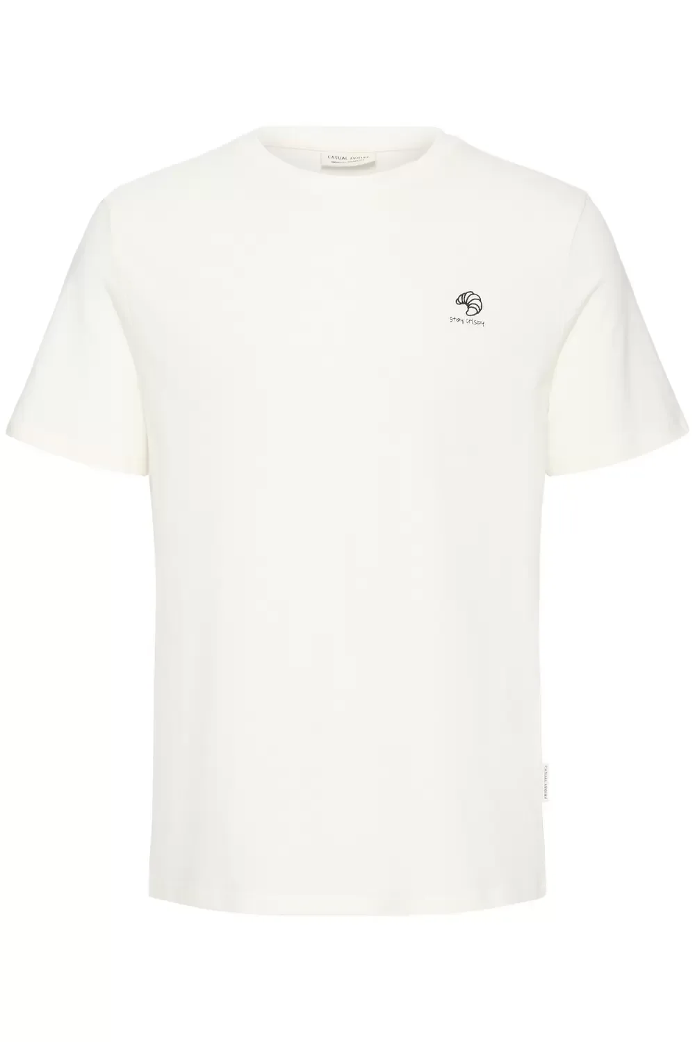 CFELIAN 0287 TEE W/ CHECT EMB. male - S - FashionsVida