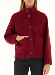 Giacca misto lana BORDEAUX 46