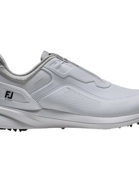 Golfschuhe Pro BOA, Spikeless, weiss/grau 42