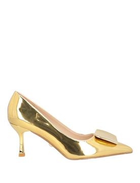Zapatos de salón Mujer Oro 36 Mujer