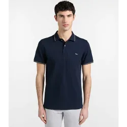 Harmont&Blaine - Polo de hombre con bordes de rayas