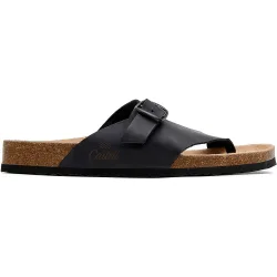 Sandalias de hombre de dedo en piel