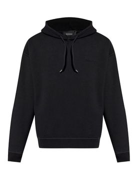 Dsquared2 Felpa con cappuccio nera