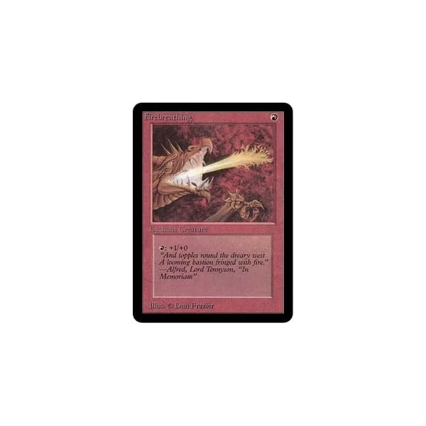 Firebreathing Alpha - Magic: The Gathering - FashionsVida