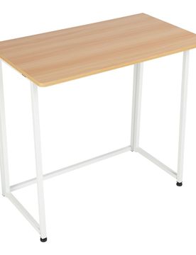 Klappbarer Schreibtisch beige
