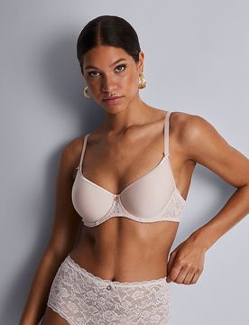 Sujetador camiseta ROSESSENCE nude d'ete rosa 75B