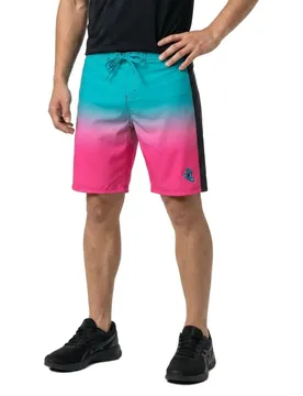 Short De Bain Screaming Hand Panel Pink Fade 32