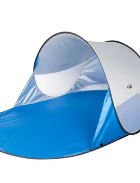 Uv50 Paravento E Tenda Da Spiaggia Pop-up 120x200x90 Cm