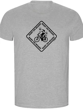 T-shirt à Manches Courtes Baby On Board Eco - Kruskis - FashionsVida