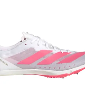 DISTANCESTAR Leichtathletik-Schuhe Unisex Ftwr White/Solar Turbo/Gold Met. 42 2/3 - Adidas - FashionsVida