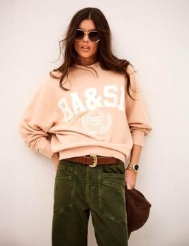 Para mujer. 1E26BENJ Sudadera Benjamin (36), Casual, Algodón