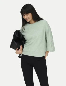 Only Pullover ONLSIMONI Grün L - Only - FashionsVida