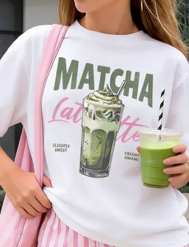 Camiseta de manga corta con estampado para niñas preadolescentes, tops casuales para estudiantes y jóvenes, tops de verano para niñas listos para j - Shein - FashionsVida