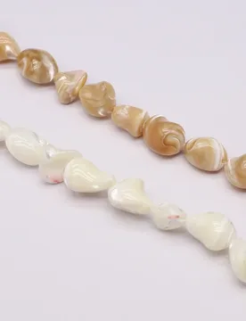 Mm White Khaki Irregular Shell Natural Freshwater Bead Exquisite Jewelry Making DIY Necklace Bracelet Earrings Accessory - Aliexpress - FashionsVida