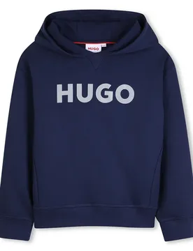 Hugo Felpa Con Cappuccio G01007 Marine 4 Anni