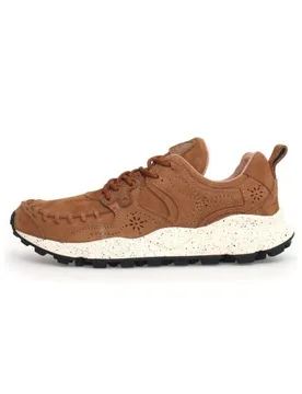 Mens Brown Yamano Trainer - Male - Brown - EU 41 - FLOWER MOUNTAIN - FashionsVida