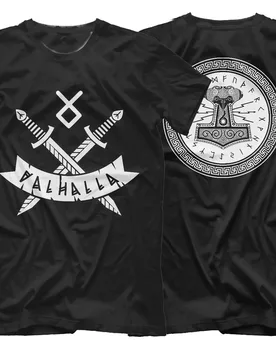 Unique Valhalla Slavs Rune T-Shirt. Summer Cotton Short Sleeve O-Neck Mens T Shirt New S-3XL - Aliexpress - FashionsVida