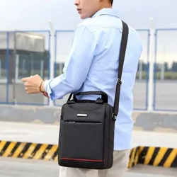 Fashion Oxford Business Handbag Shockproof Multi-function Men Crossbody Bag Briefcase Large Capacity Casual Shoulder Bag Travel