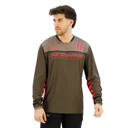 Maglia A Maniche Lunghe Edge 2 Forest Green / Earth