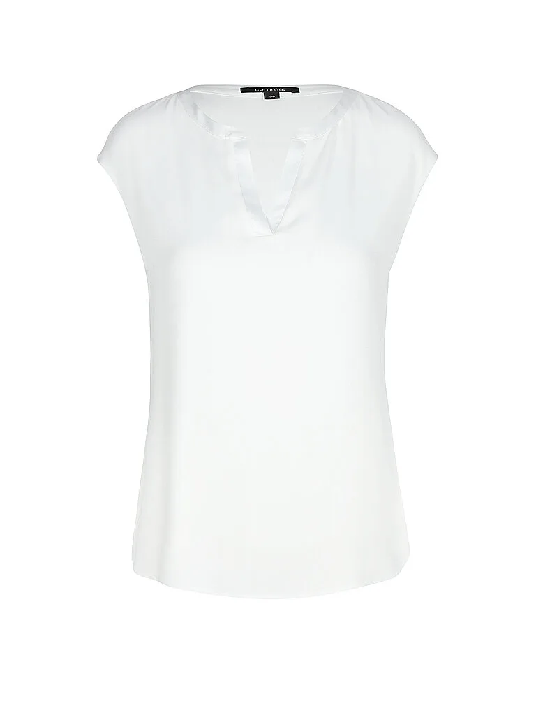 Comma T-shirt blanc 34 - Comma - FashionsVida