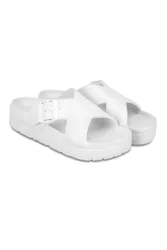 Womens Solbounce Cross Front Buckle Slider - - Size: 6