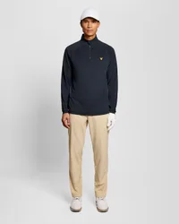 Men's Golf Mesh Panelled Midlayer in Navy