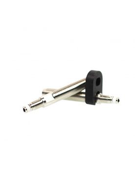 Coppia prolunghe valvole tubeless kit 2 ruote 45 mm