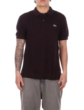 Uomo polo 1212 3la polo marrone scuro - Lacoste - FashionsVida