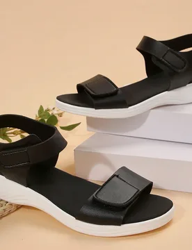 Sandalias deportivas de moda para mujer, diseño minimalista, para primavera/verano, estudiantes, suela blanda plana, varios colores, tallas grandes, - Shein - FashionsVida