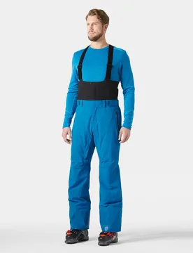 Men's Alpha Bib Pants Blue S - Cerulean Blue - Male - Helly Hansen - FashionsVida
