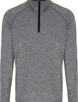 Performance Mens Quarter Zip Top - TriDri - FashionsVida