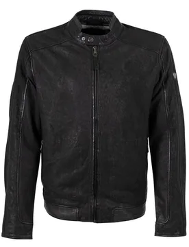 Lederjacke - MMDeplu - S bis XXL - für Männer - Größe L - anthrazit - Männer - male - Mauritius - FashionsVida