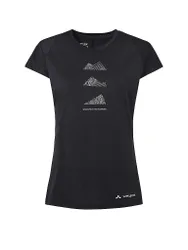 Camiseta funcional de mujer Tekoa Wool negro 36