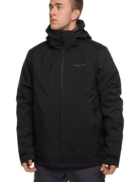 Salama complet chaqueta impermeable insulada hombre Negro (L)