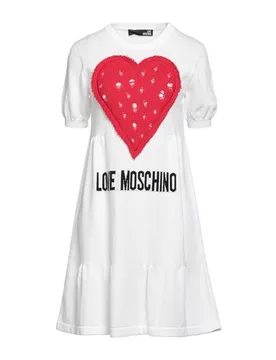Mini-Kleid Damen Weiß 34,36,38 Damen - LOVE MOSCHINO - FashionsVida